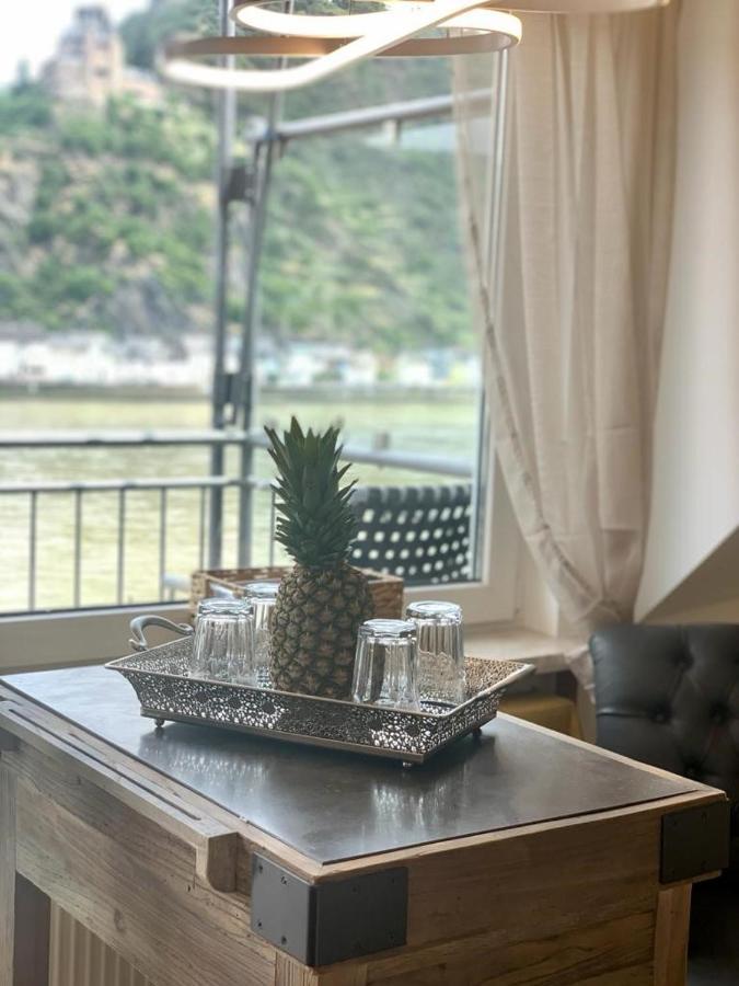 Ferienwohnung "Drei Burgen Blick" Sankt Goar Exteriör bild